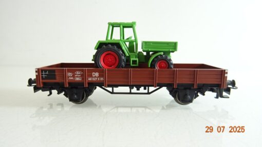 Märklin H0 Niederbordwagen mit Fendt Geräteträger der DB PR9311 o. – Bild 3