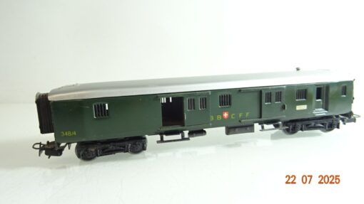 Märklin H0 Personenwagen 348/4 der SBB CFF Blech, siehe Foto RR2544 o. – Bild 3