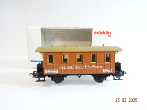 Märklin H0 Personenwagen 3.Kl. Stuttgart-Durlesbach in EVP PR6282 – Bild 3