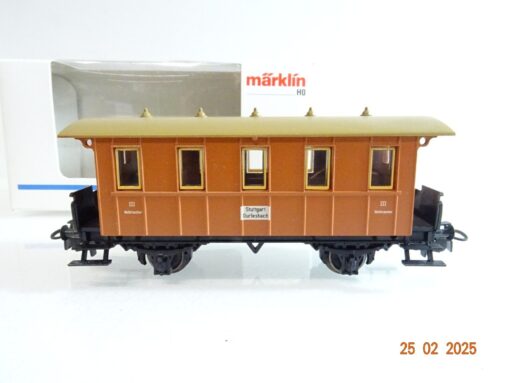 Märklin H0 Personenwagen 3.Kl. Stuttgart-Durlesbach in EVP PR6282
