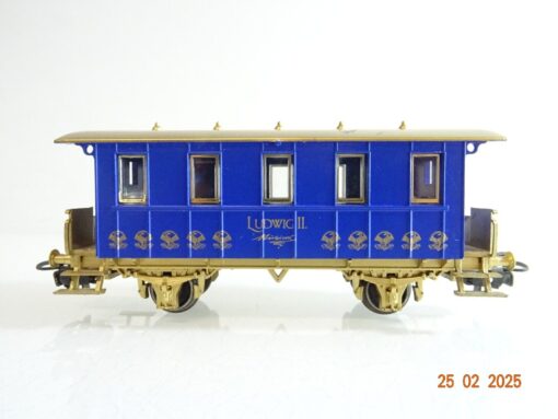 Märklin H0 Personenwagen Ludwig II Musical blau/gold PR6223 o. – Bild 3