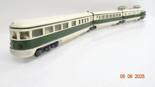 Märklin H0 ST800 Elektro-Triebwagen elfenbein grün Guß Top Zustand JL896 o. – Bild 3