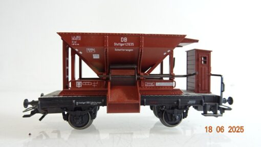 Märklin H0 Schotterwagen mit Bremserhaus der DB PR8576 o. – Bild 3