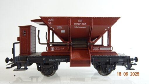 Märklin H0 Schotterwagen mit Bremserhaus der DB PR8576 o.