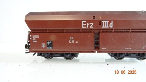 Märklin H0 Selbstentladewagen Erz IIId mit Ladung der DB PR8602 o. – Bild 3
