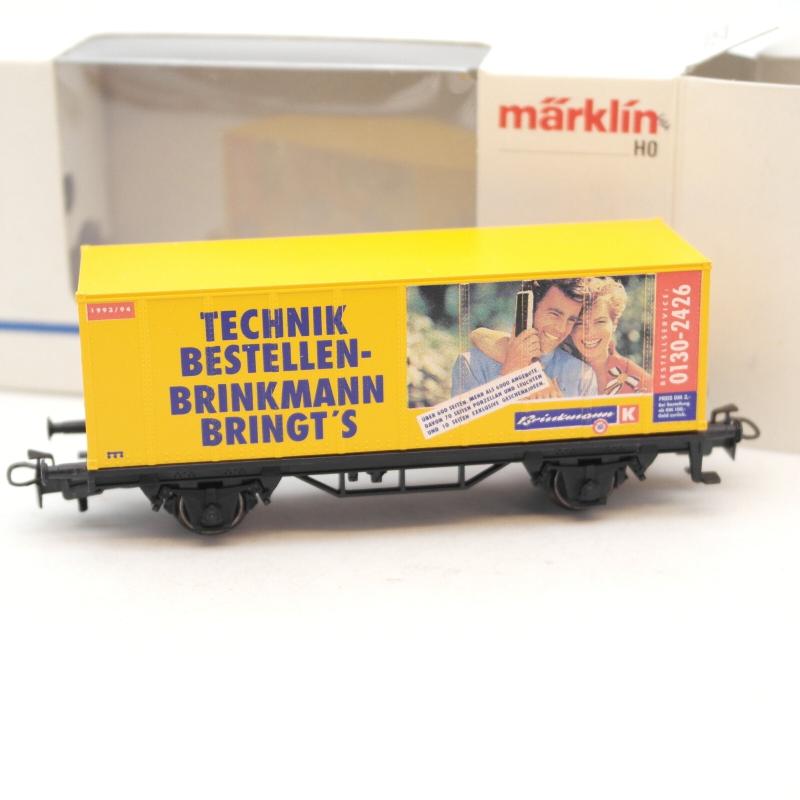 Märklin H0 SoMo Containerwagen Brinkmann Bringt`s in OVP RF3291