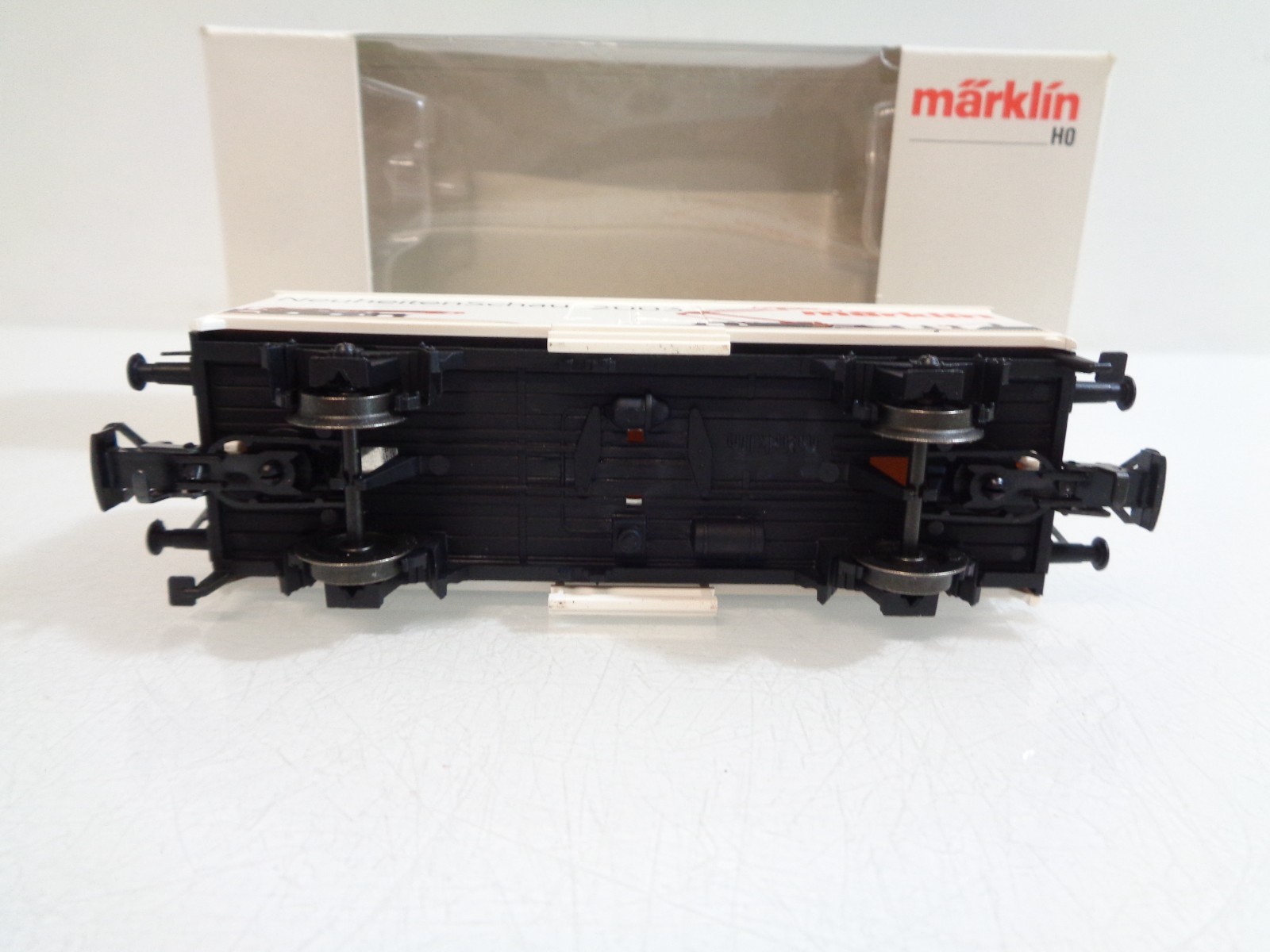 Märklin H0 SoMo gedeckter Güterwagen Neuheiten Schau 2003 in EVP RR5647 – Bild 4