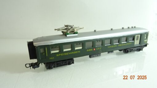 Märklin H0 Speisewagenwagen 348/2 der SBB CFF Blech, siehe Foto RR2545 o.