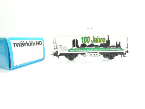 Märklin H0 Werbewagen 100 jahre Verein für Gewerbe,Handel &Ind. in OVP AR4032