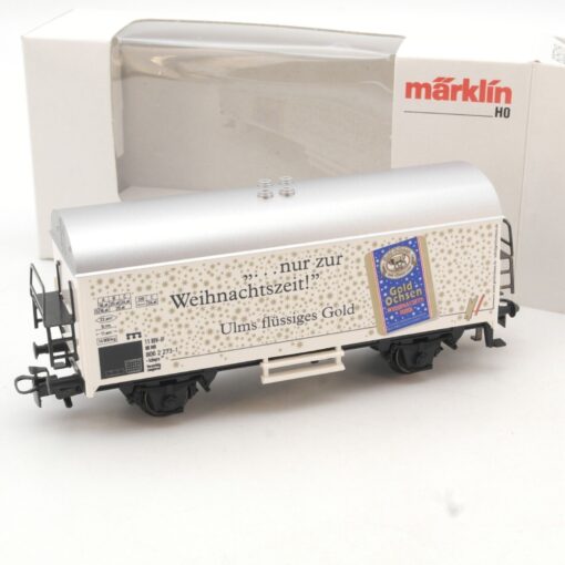 Märklin H0 gedeckter Güterwagen Ulms flüssiges Gold in OVP QR1521