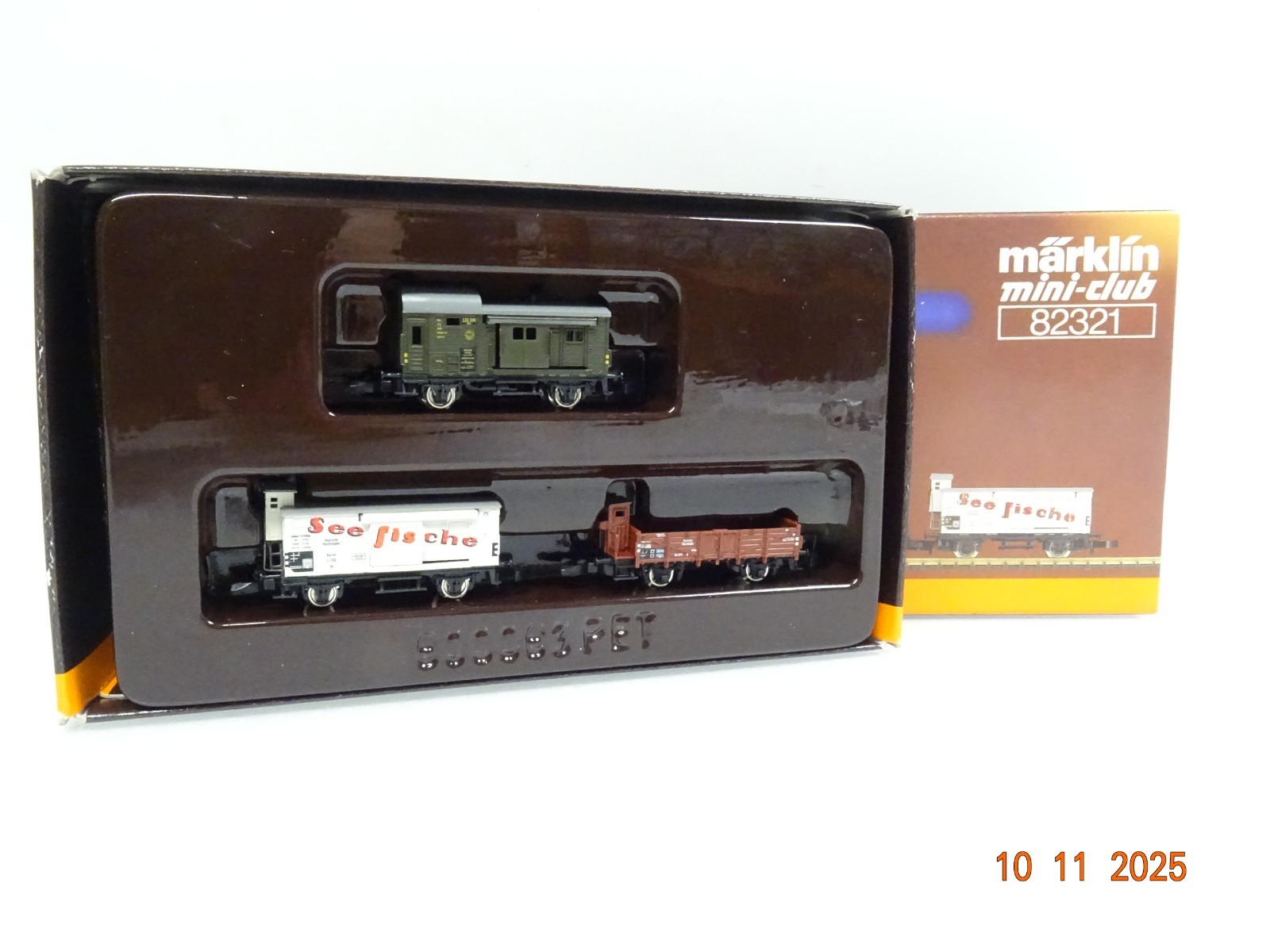 Märklin Mini-Club Z 82321 Güterwagen-Set 3tlg. der DRG neuwertig in OVP JL4344