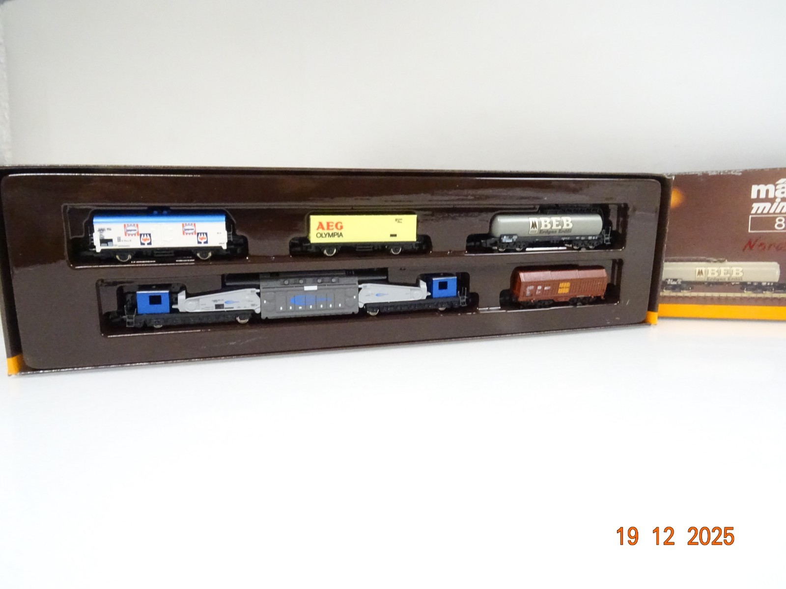 Märklin Mini-Club Z 8690 Güterwagen-Set 5tlg. Region Nord in OVP JL5239