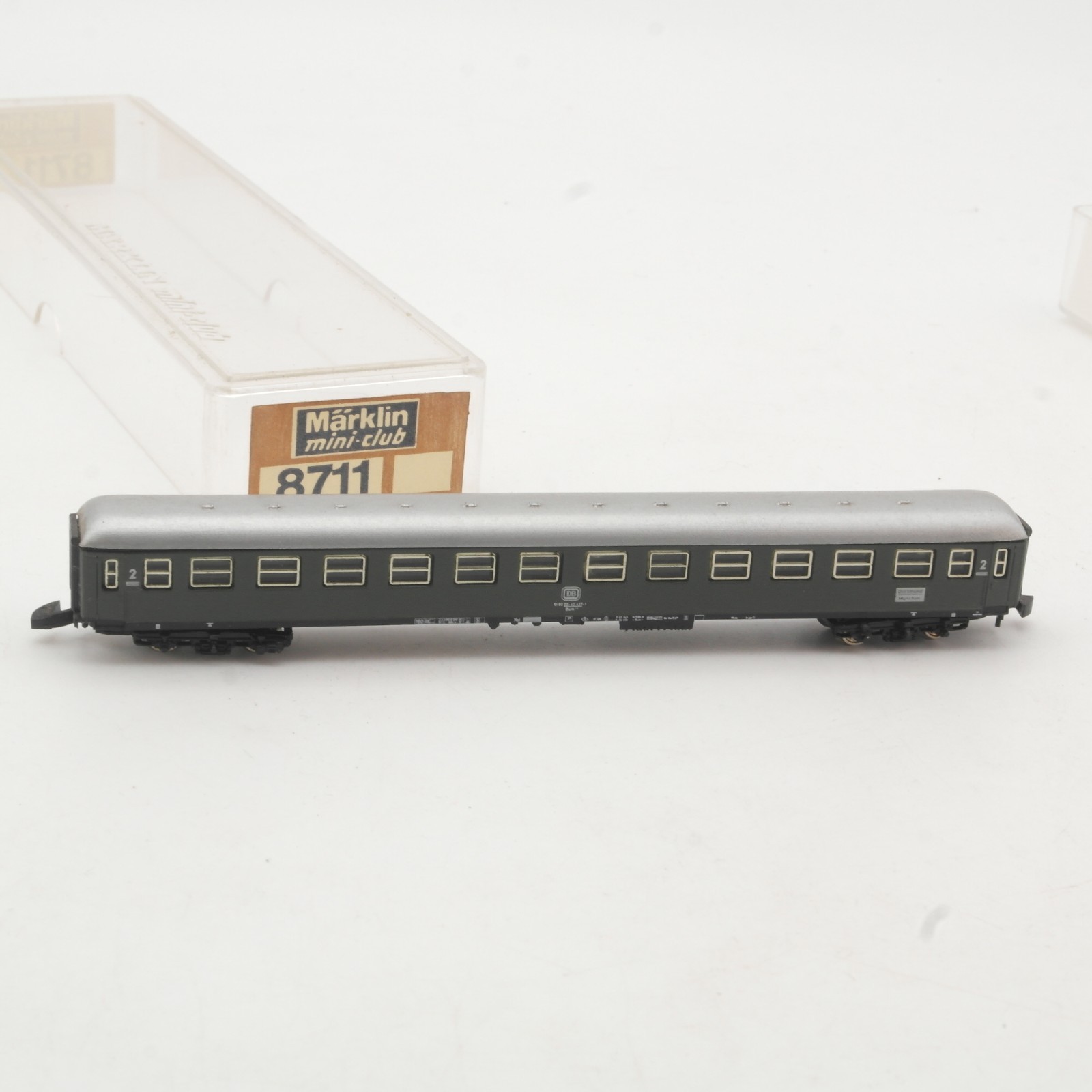 Märklin Mini-Club Z 8711 Personenwagen 2. Klasse der DB in OVP RR5216 – Bild 3