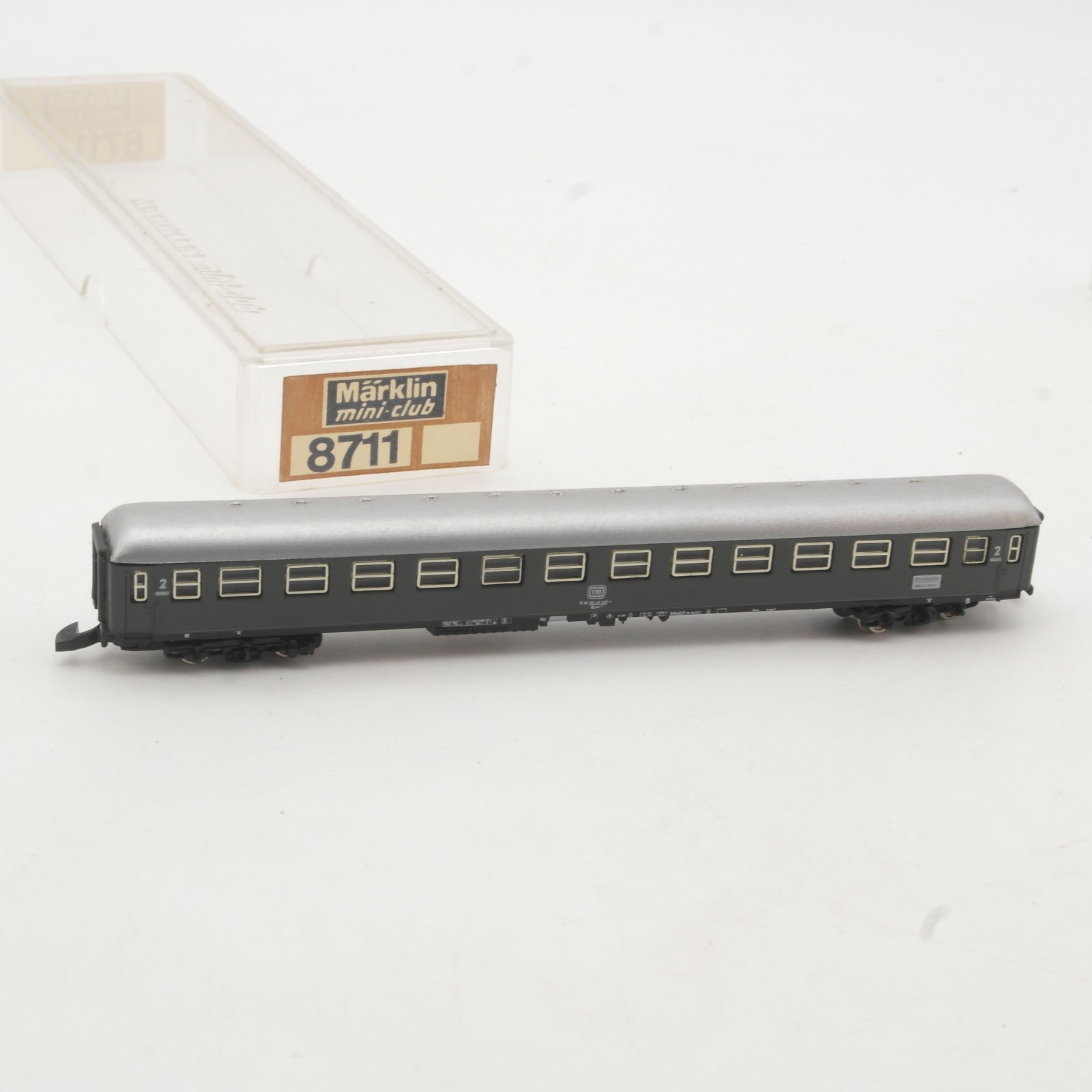 Märklin Mini-Club Z 8711 Personenwagen 2. Klasse der DB in OVP RR5216
