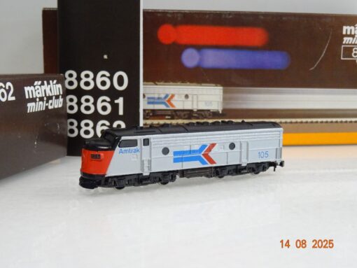 Märklin Mini-Club Z 8862 US Diesellok F7 Amtrak neuwertig in OVP JL2306