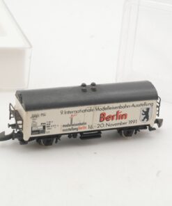 Märklin Mini-Club Z gedeckter Güterwagen Berlin November 1991 in OVP RR5300