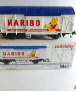 Märklin Spur 1 5845 gedeckter Güterwagen HARIBO siehe Foto in OVP PK1206