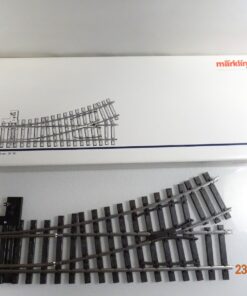 Märklin Spur 1 5976 Handweiche links r1020mm mit Paßstück in OVP PK3260