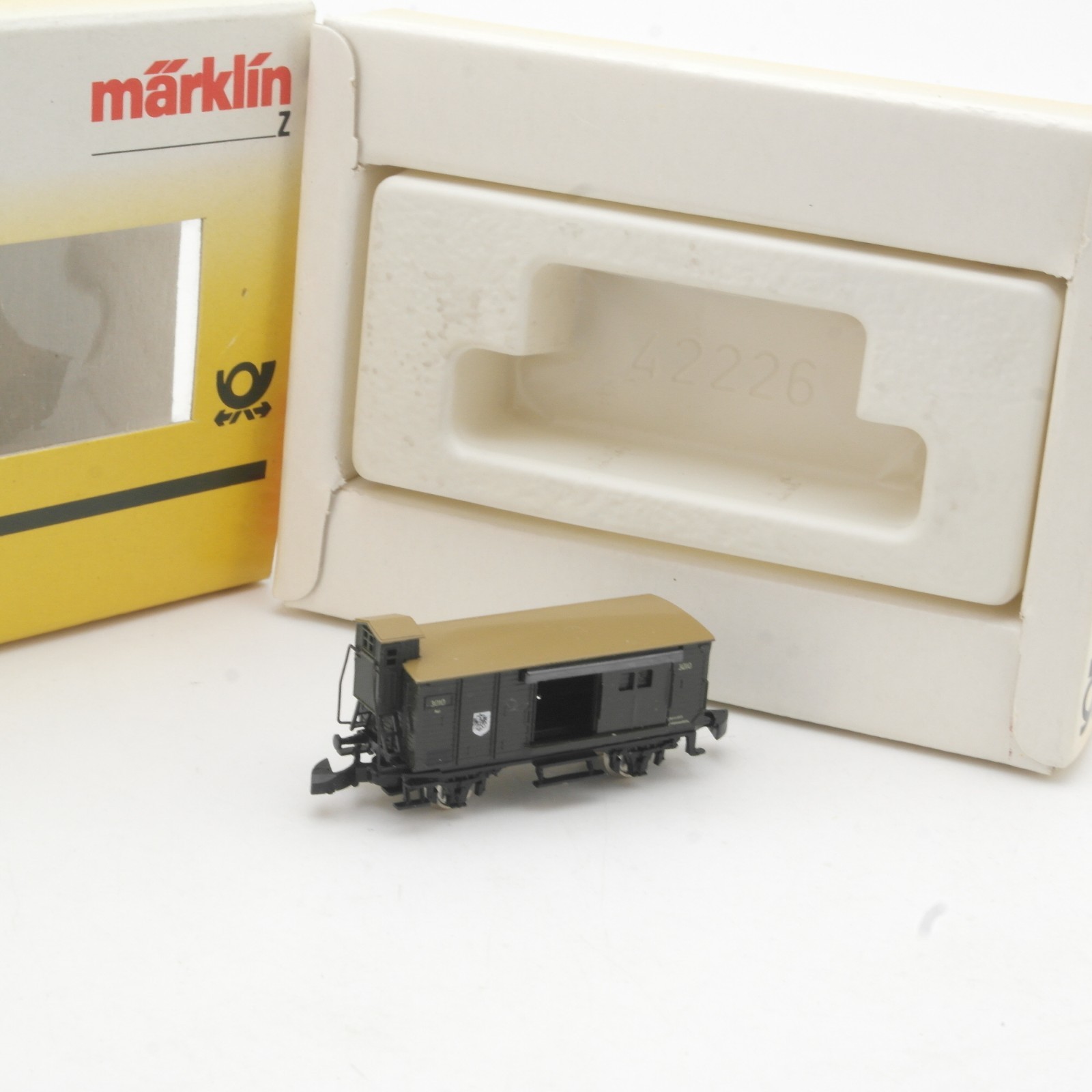 Märklin Z 64-01 Postwagen mit Bremserhaus in OVP RR5314 – Bild 3