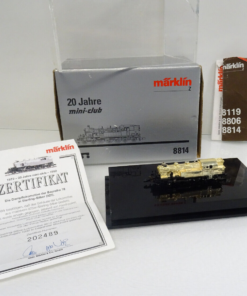 Märklin Z 8814 Dampflok BR 78 Sterling-Silber 20 Jahre Mini-Club in OVP LE4193