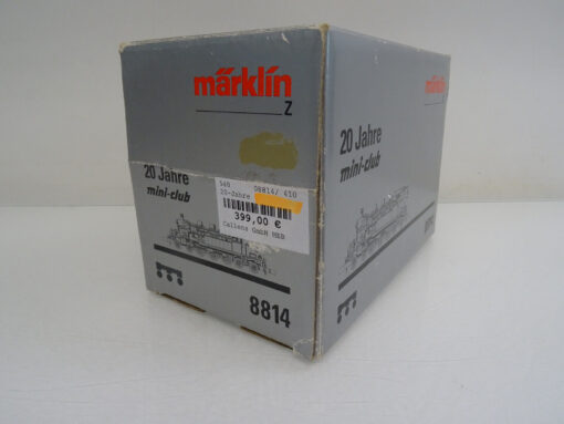 Märklin Z 8814 Dampflok BR 78 Sterling-Silber 20 Jahre Mini-Club in OVP LE4193 – Bild 9