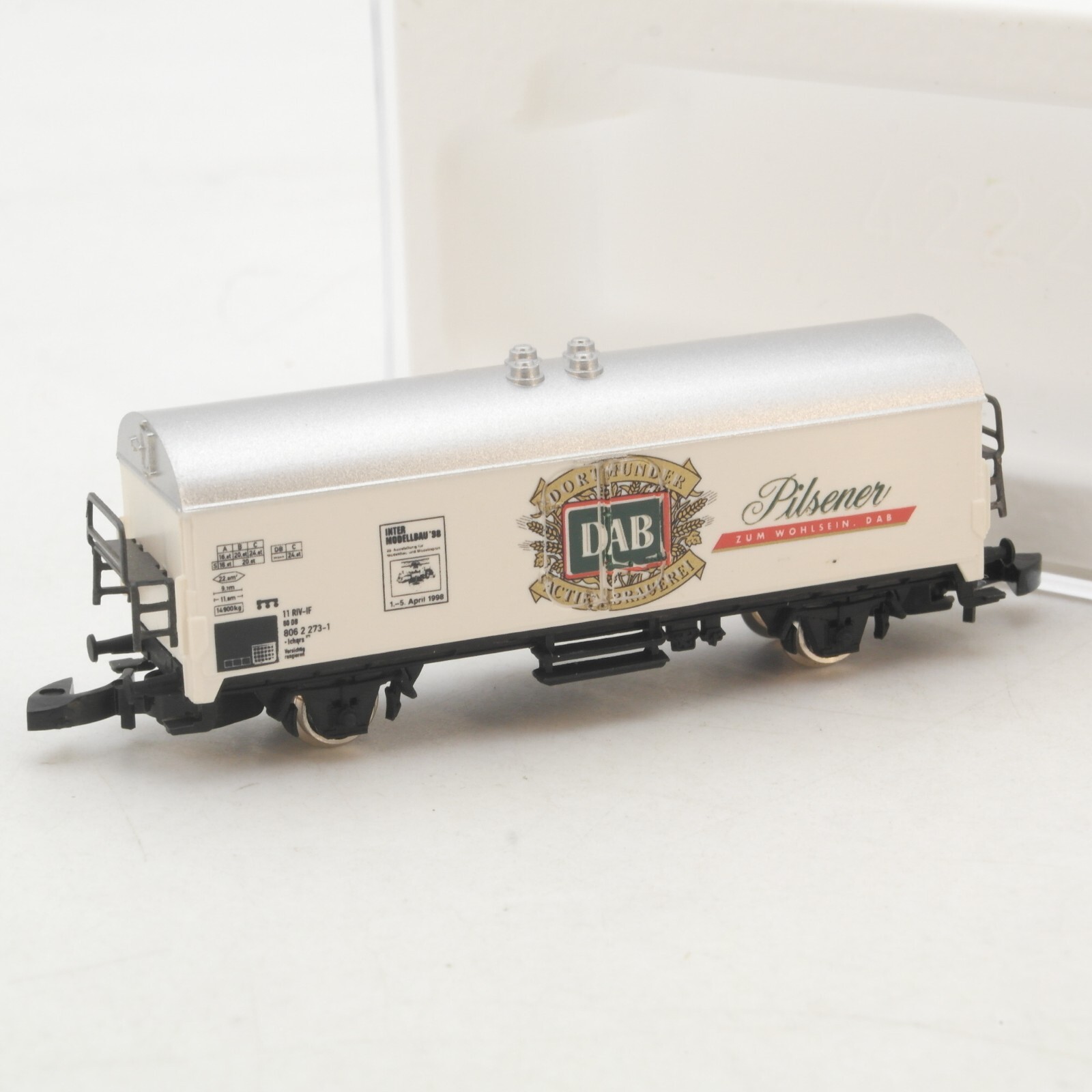 Märklin Z mini Club Kühlwagen DAB Pilsener in OVP RG7036 – Bild 3