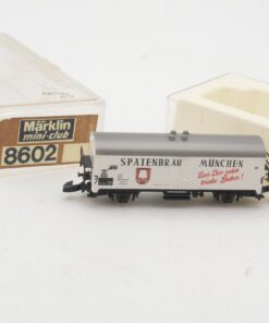 Märklin mini-club Z 8602 Bierwagen Spatenbräu München der DB in OVP RR5476