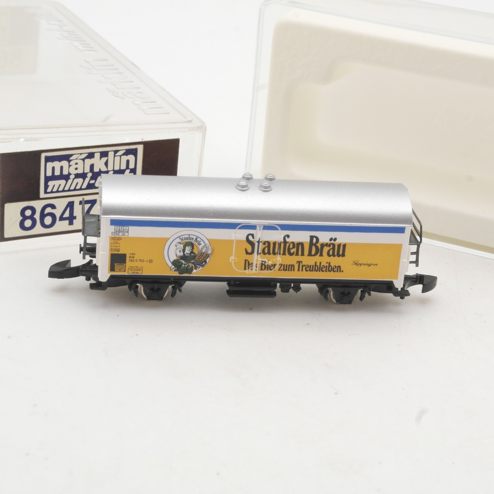 Märklin mini-club Z 8647 Kühlwagen Staufen Bräu in OVP RR5478 – Bild 3