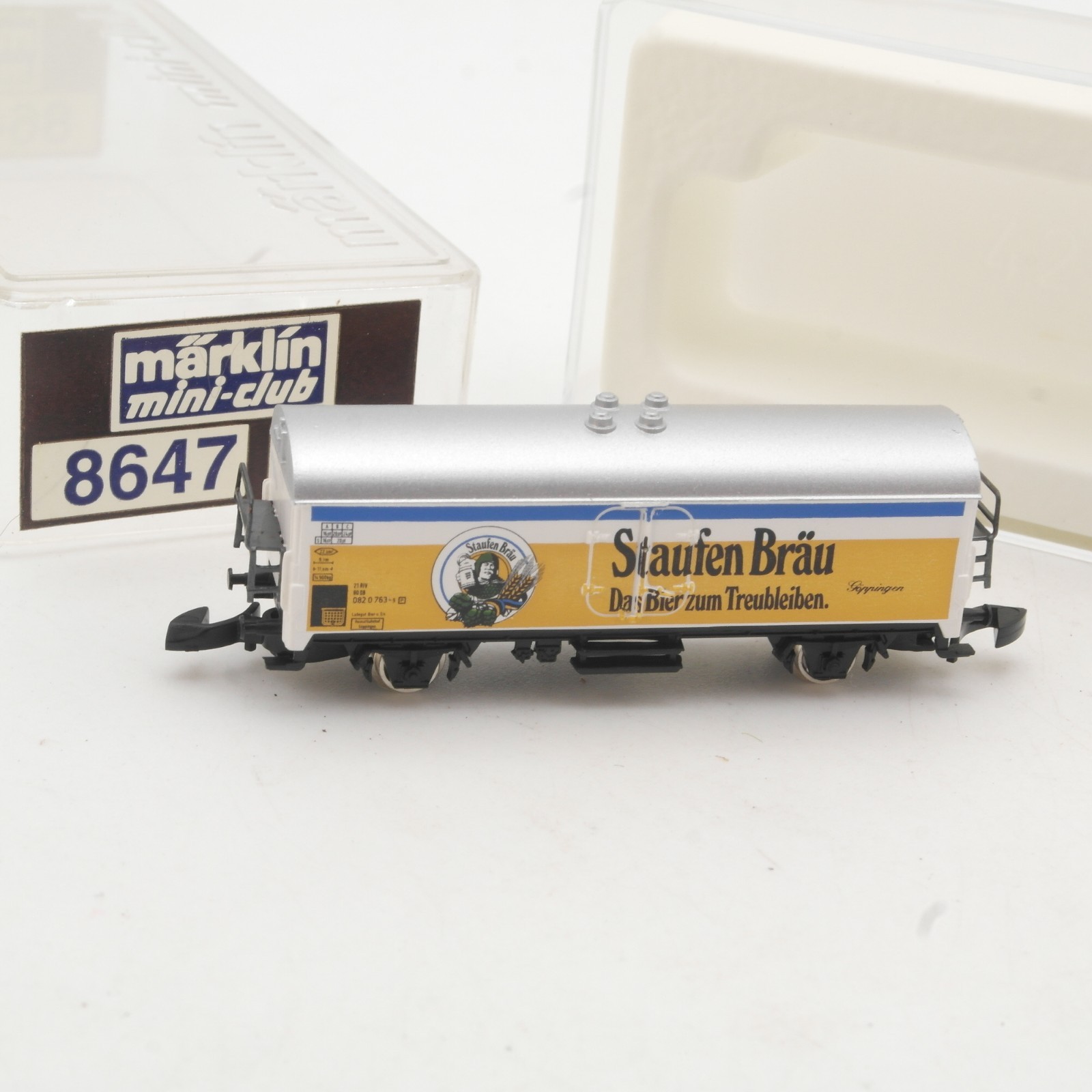 Märklin mini-club Z 8647 Kühlwagen Staufen Bräu in OVP RR5478