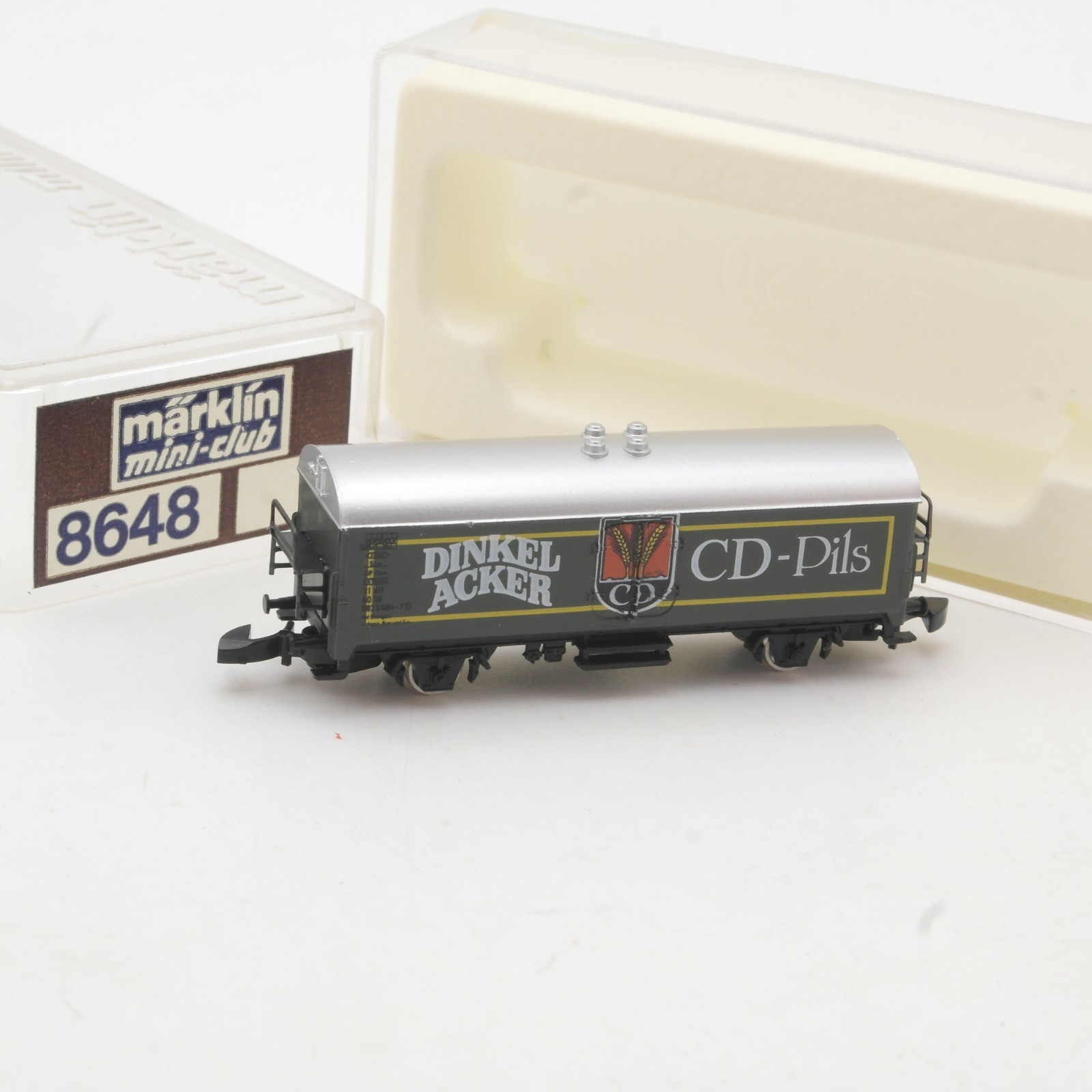 Märklin mini-club Z 8648 Kühlwagen Dinkel Acker CD-Pils in OVP RR5460