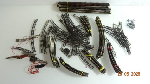 Märklin mini-club Z Gleis-Konvolut 130tlg. siehe Foto CK8331 o. – Bild 3