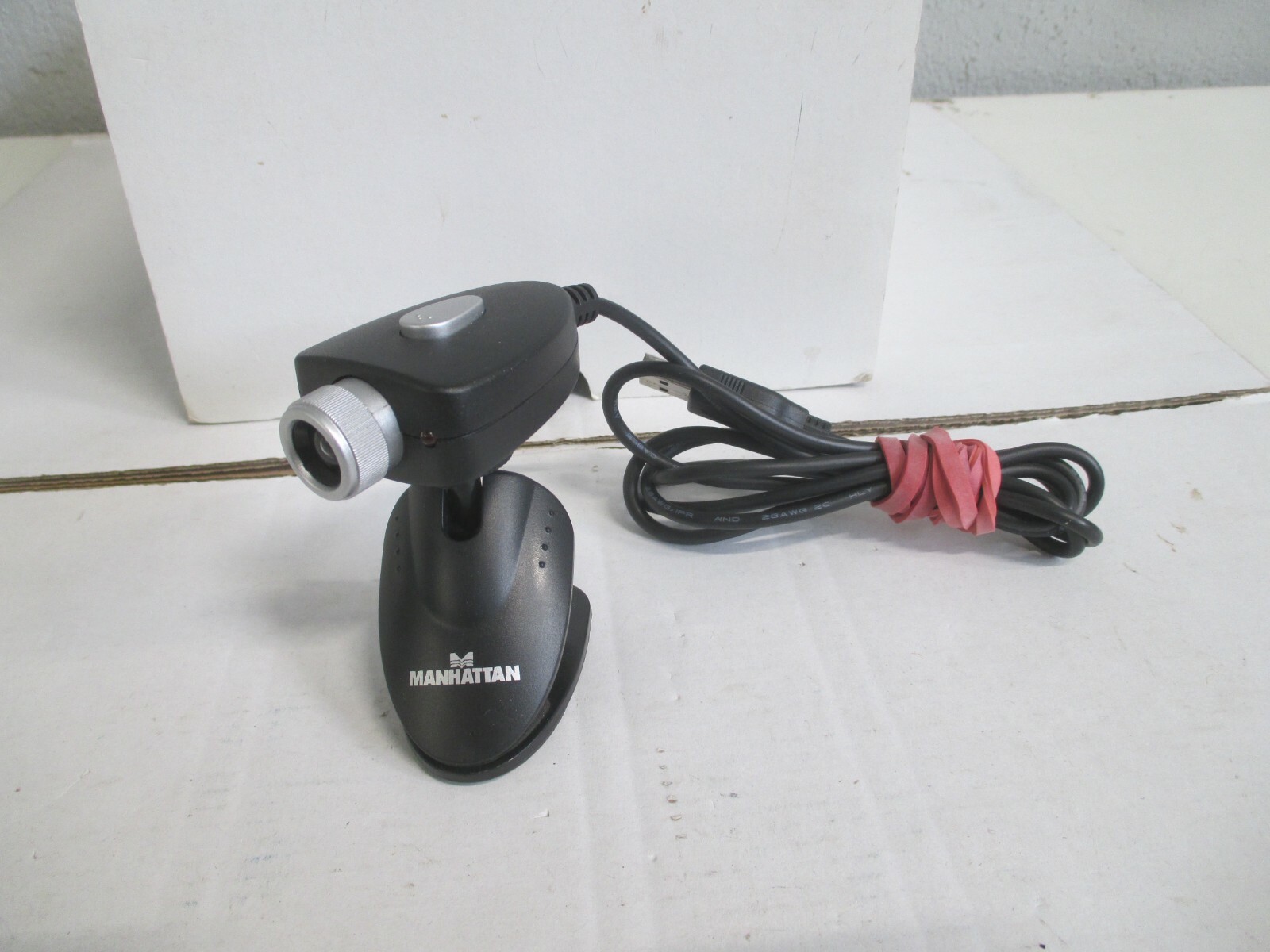 Manhattan Mini Cam USB 300K pixels Webcam o. Treiber CD o.OVP WZ4019