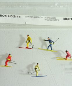 Merten H0 2144 Skifahrer 6 Figuren in OVP CK7992