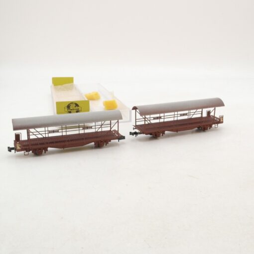 Metropoli N 4100 Autotransportwagen Auffahrwagen 2 Stück in OVP RG6025 – Bild 3