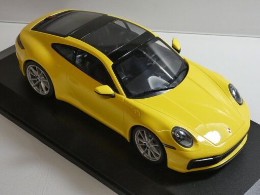 Minichamps 1:18 155067320 Porsche 911 Carrera 4S gelb EX202 o. – Bild 4