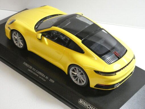 Minichamps 1:18 155067320 Porsche 911 Carrera 4S gelb EX202 o. – Bild 6