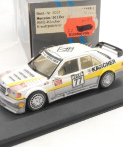Minichamps 1:43 3031 Mercedes 190 E Evo Kreutzpointner #77 Kärcher in OVP RA9513