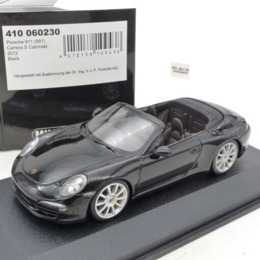 Minichamps 1:43 410060230 Porsche 911 (991) Carrera S Cabriolet in OVP EX7852