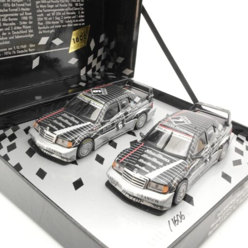 Minichamps 1:43 DTM Special Edition NO4 2x Mercedes 2.5-16 EVO in OVP QR5736 – Bild 3