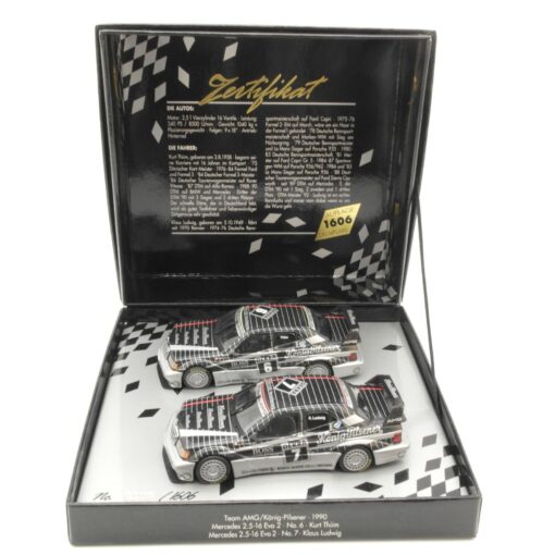Minichamps 1:43 DTM Special Edition NO4 2x Mercedes 2.5-16 EVO in OVP QR5736