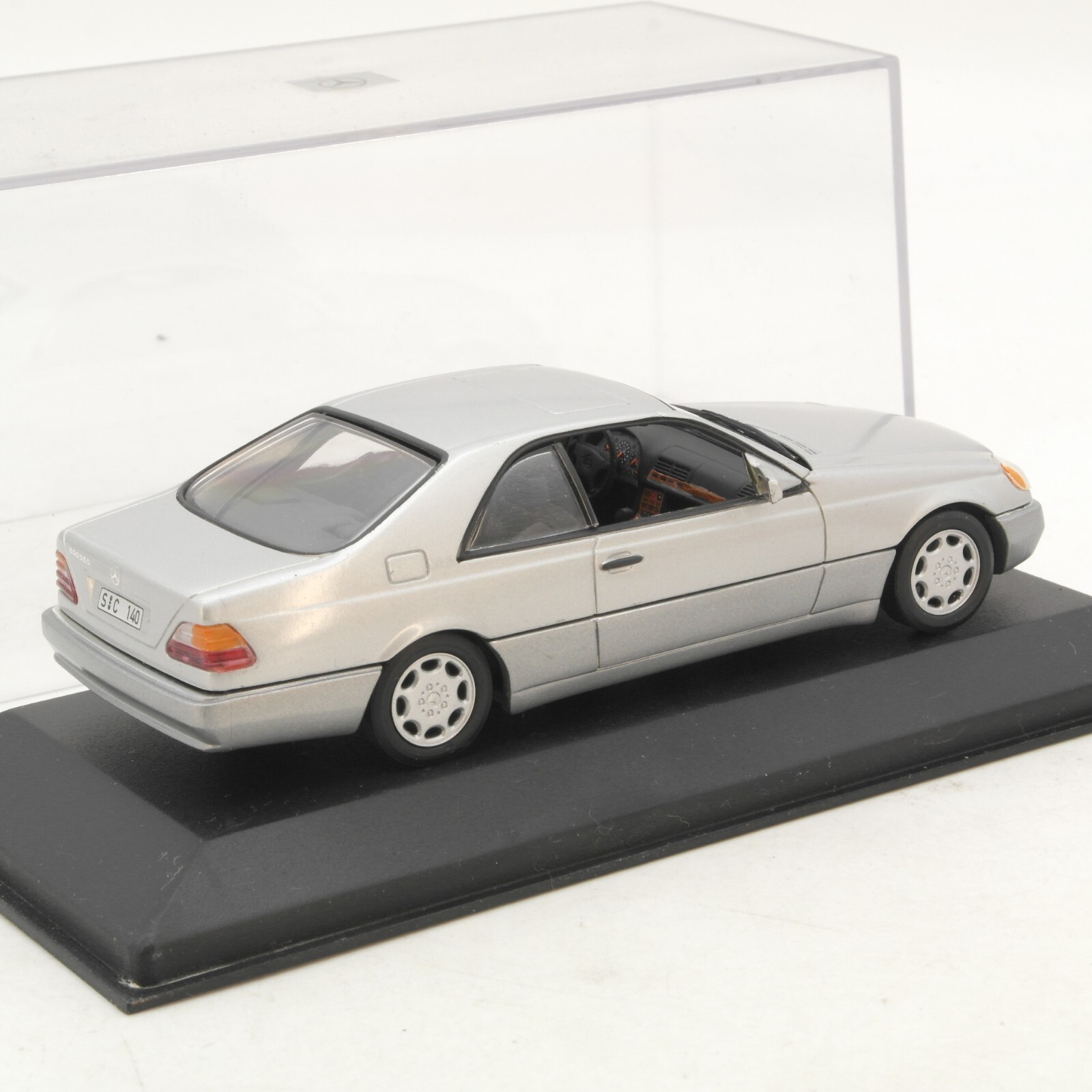 Minichamps 1:43 Mercedes Benz 600 SEC metallic in PC Box RG5012 – Bild 3