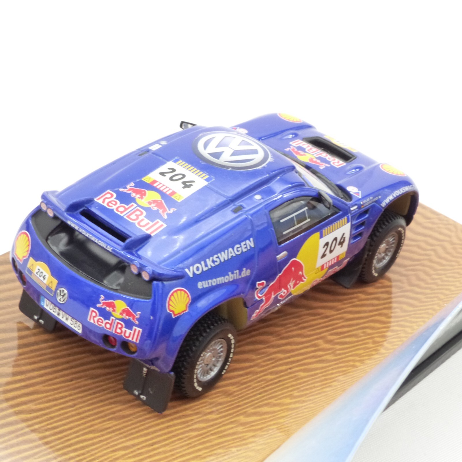 Minichamps 1:43 Nr.: 433045304CC VW Race Tuareg Red Bull #204, in PC-Box EX468 – Bild 3
