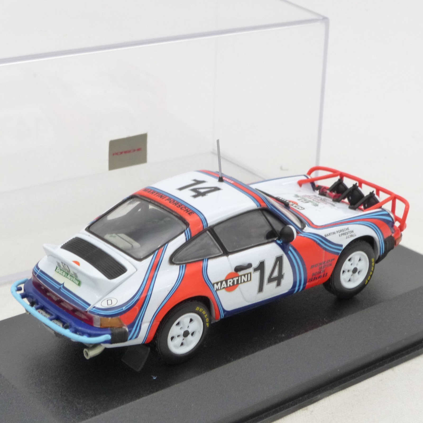 Minichamps 1:43 Porsche 911 SC East African Safari (1978) #14 in PC-Box EX7975 – Bild 3