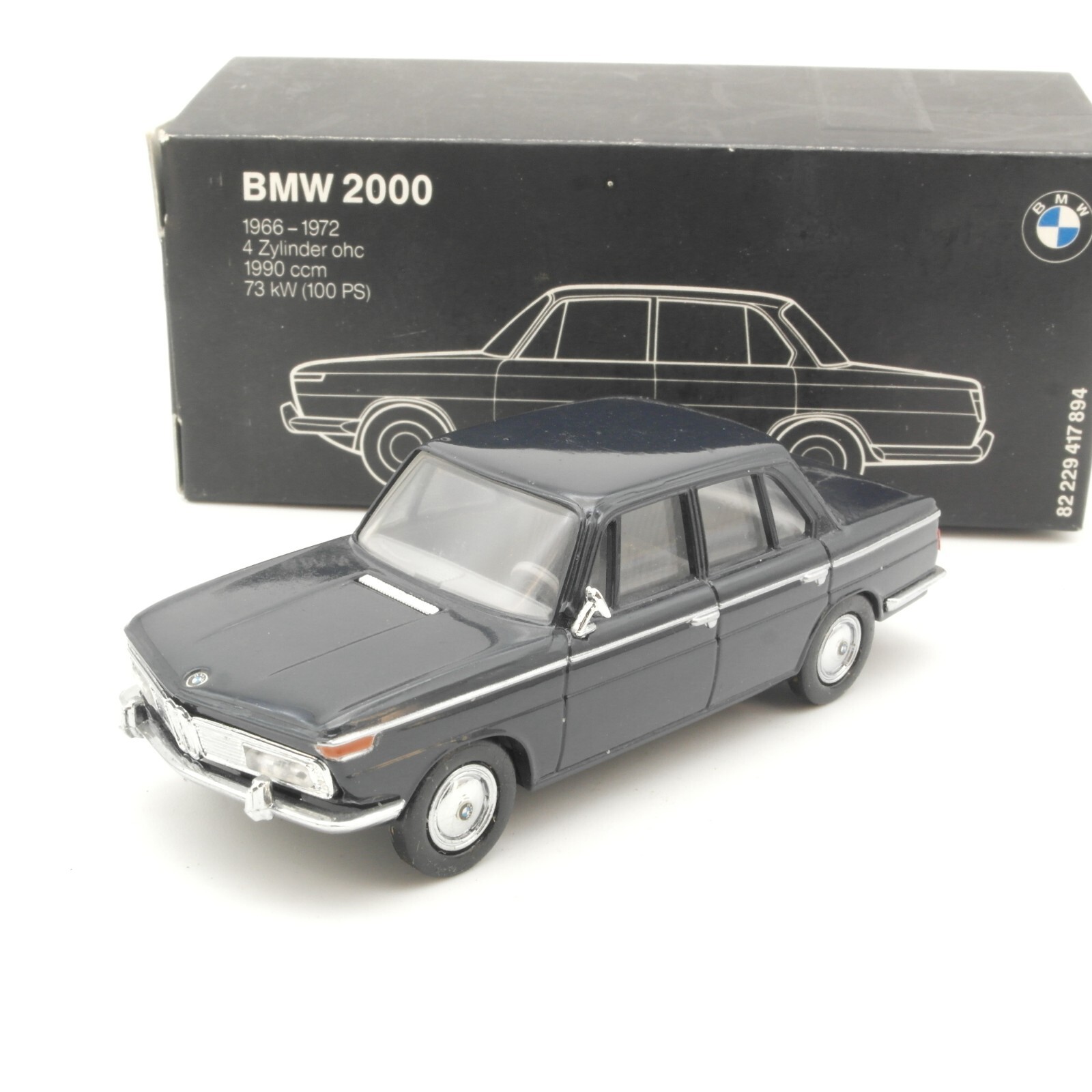 Minichamps 1:43 Werbemodell BMW 2000 rar in OVP QR7357