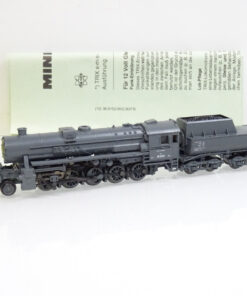 Minitrix N 12045 Dampflok BR 52 2358 grau der DR in OVP LE2966