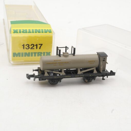 Minitrix N 13217 Kesselwagen Petroleum Leyh der K.Bay.St. in OVP RR3537 – Bild 3