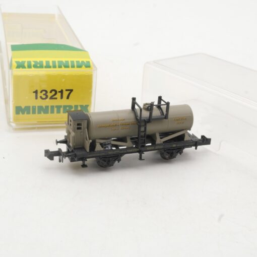 Minitrix N 13217 Kesselwagen Petroleum Leyh der K.Bay.St. in OVP RR3537