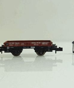 Minitrix N  13296 Kranwagen mit Schutzwagen der DRG in OVP AR7504
