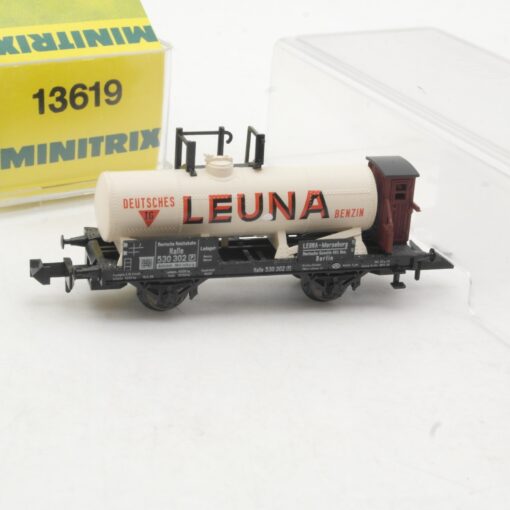 Minitrix N 13619 Kesselwagen m. Brhs. Leuna der DRG in OVP RR3572 – Bild 3