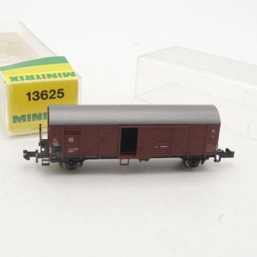 Minitrix N 13625 gedeckter Güterwagen der DB in OVP RR3539 – Bild 3
